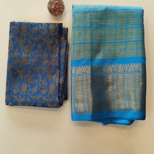 Banarasi gulzara semi silk