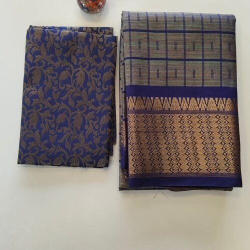 Banarasi gulzara semi silk