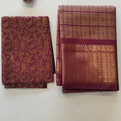 Banarasi Gulzara  semi silk