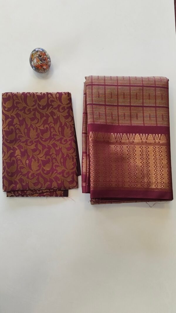 Banarasi Gulzara  semi silk