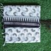 Black and white saree with design 5