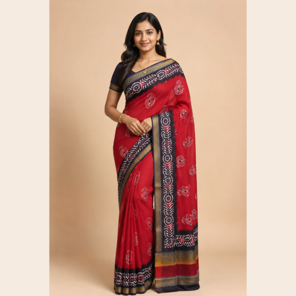 Bathic cotton sarees