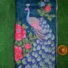 saree_4k_3840x3840 (1) Pure Tissue Silk Peacock Design