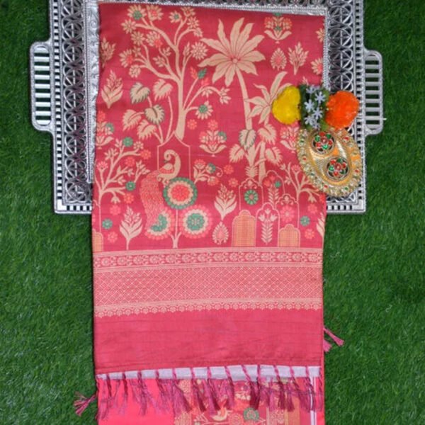 Semi Tussar Silk Saree