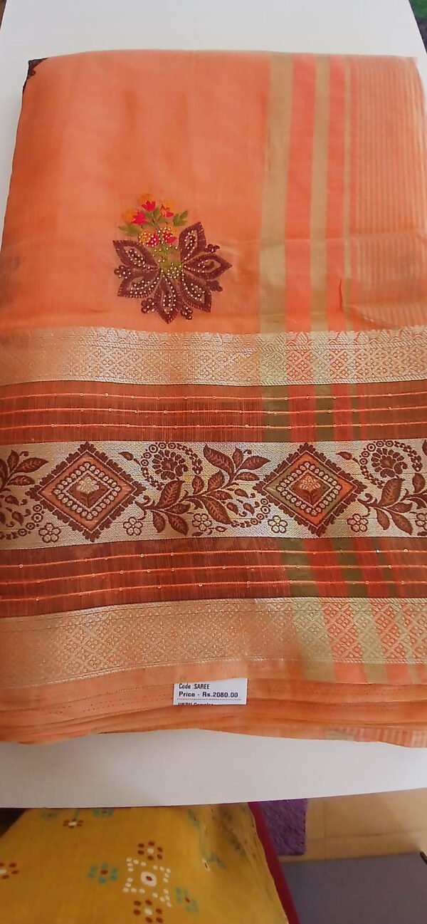 Cotton With Embroidery