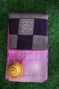 Viscose georget saree