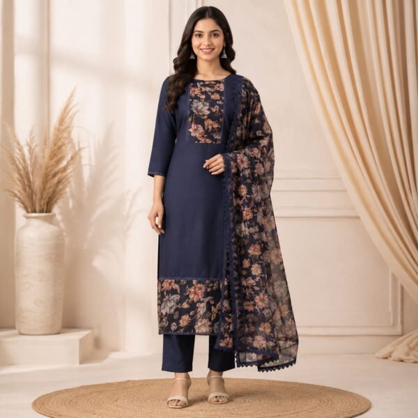 Semi silk Georgette