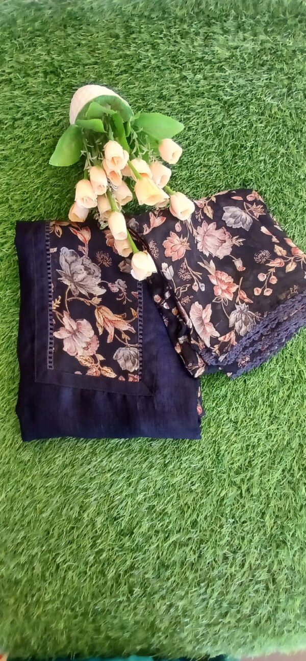 Semi silk Georgette